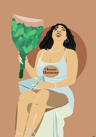 Vector Portrait. This is done using illustrator, using path to create shadow and light.